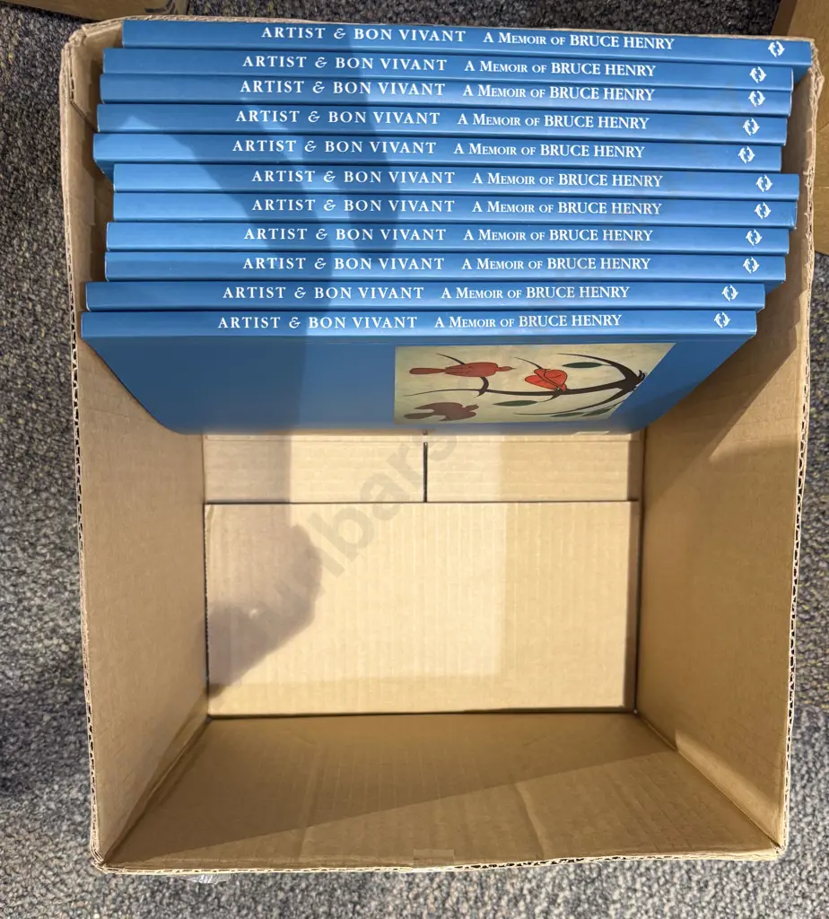 Artist & Bon Vivant - A Memoir of Bruce Henry by Norma Ashworth & Jocelyn Chisholm (11 Copies) Image 1++