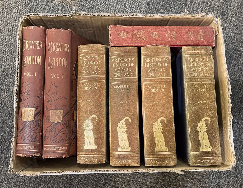 Box of Assorted Vintage Books Image 1++