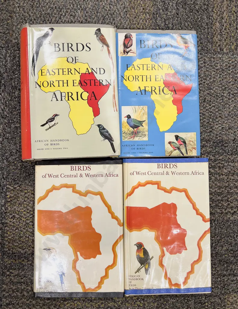 Four Assorted Ornithological Reference Volumes Image 1++