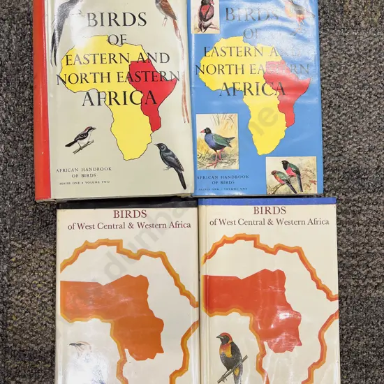 Four Assorted Ornithological Reference Volumes