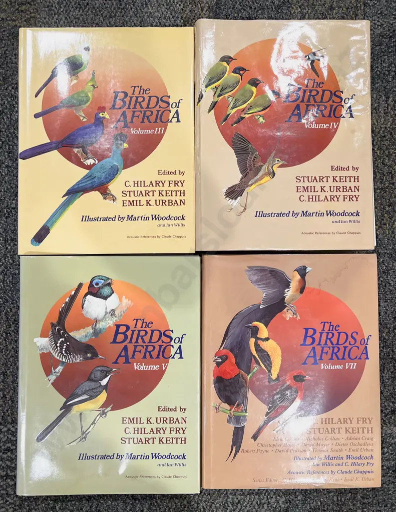 The Birds of Africa - Volumes 3 4 5 7 Image 1++