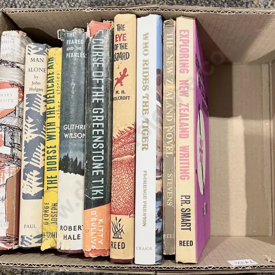 Box of Assorted Books