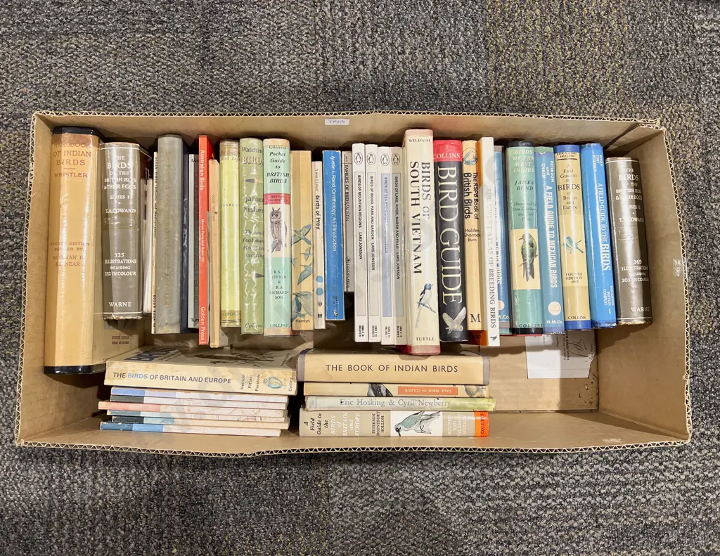 Box of Assorted Ornithological Books Image 1++