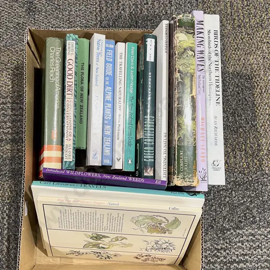 Box of Assorted Books