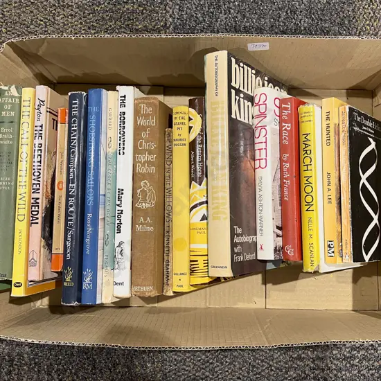 Box of Assorted Books