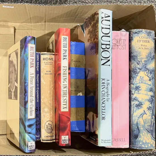 Box of Assorted Books
