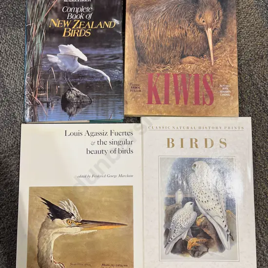 Four Assorted Ornithological Reference Books