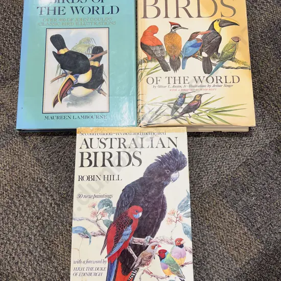 Three Assorted Ornithological Reference Books