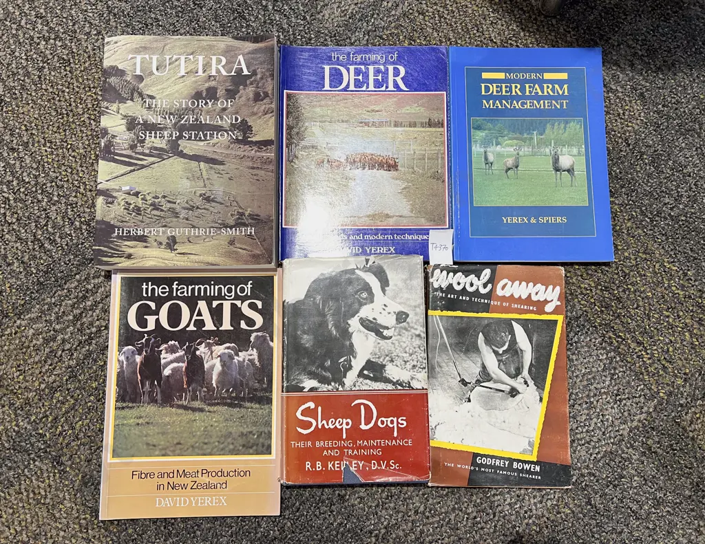 Six Assorted Farming Reference Books Image 1++