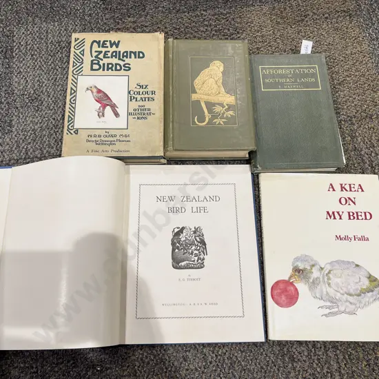 Quantity of Assorted Natural History & Ornithological Reference Books