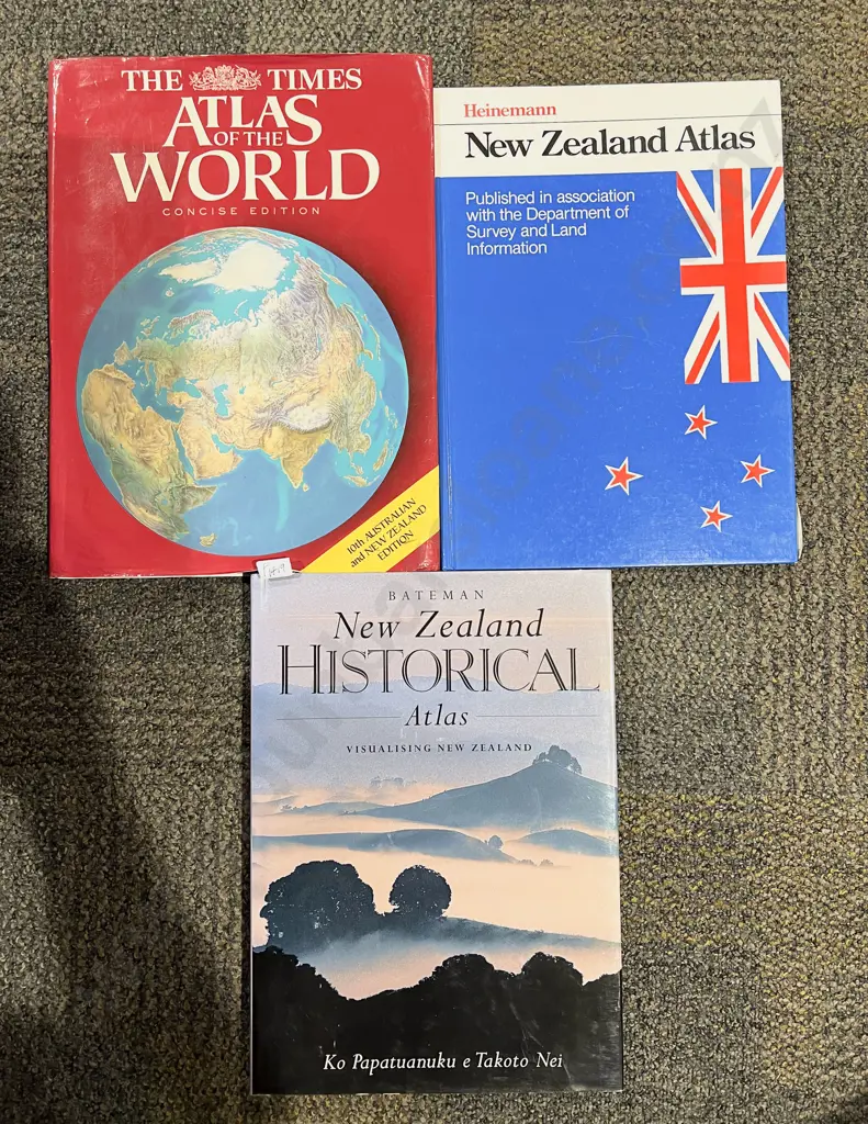 Three Assorted Atlases Image 1++