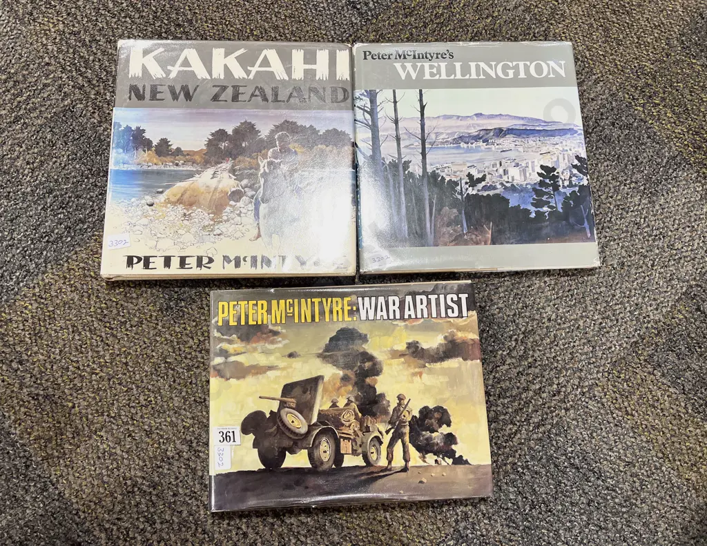 Three Peter McIntyre Books Image 1++