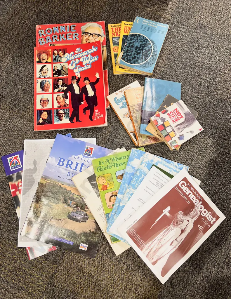 Box of Assorted Books Image 1++