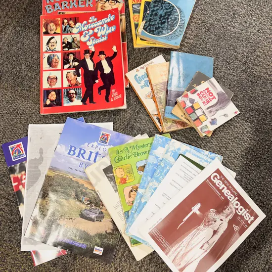 Box of Assorted Books