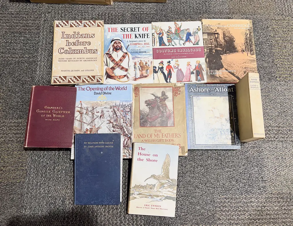 Box of Assorted Books Image 1++