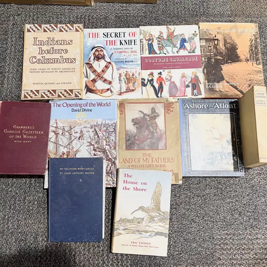 Box of Assorted Books