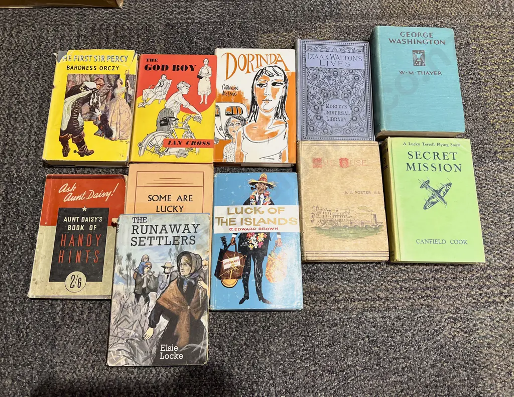 Box of Assorted Books Image 1++