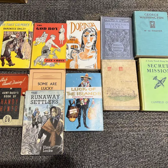 Box of Assorted Books