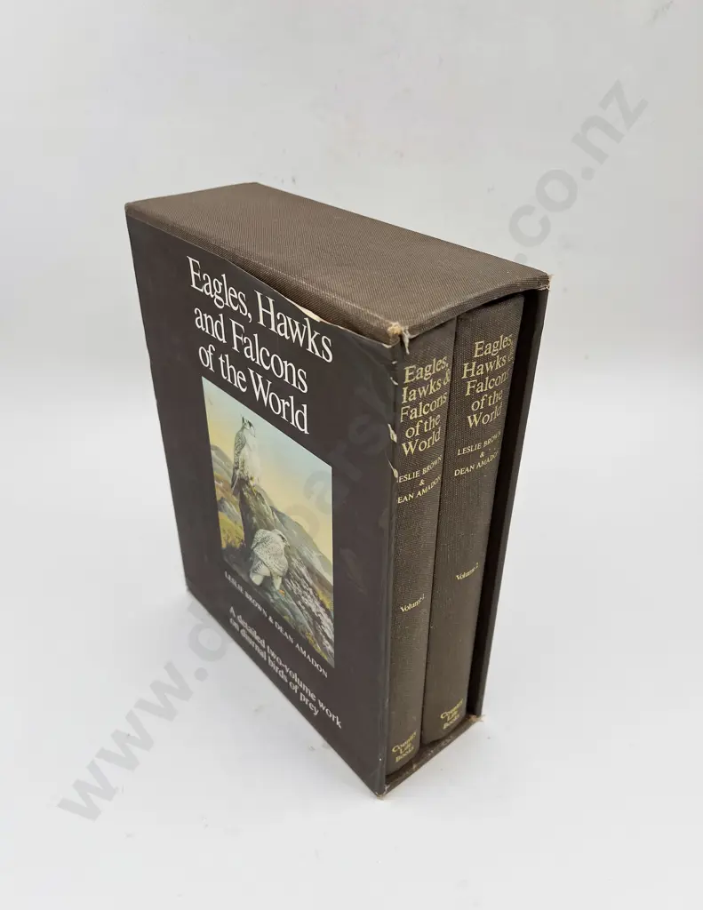 Eagles Hawks & Falcons of the World Volumes 1 & 2 Image 1++