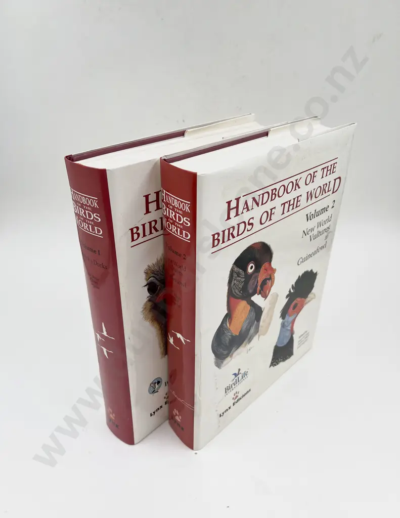 Handbook of the Birds of the World Volumes 1 & 2 Image 1++