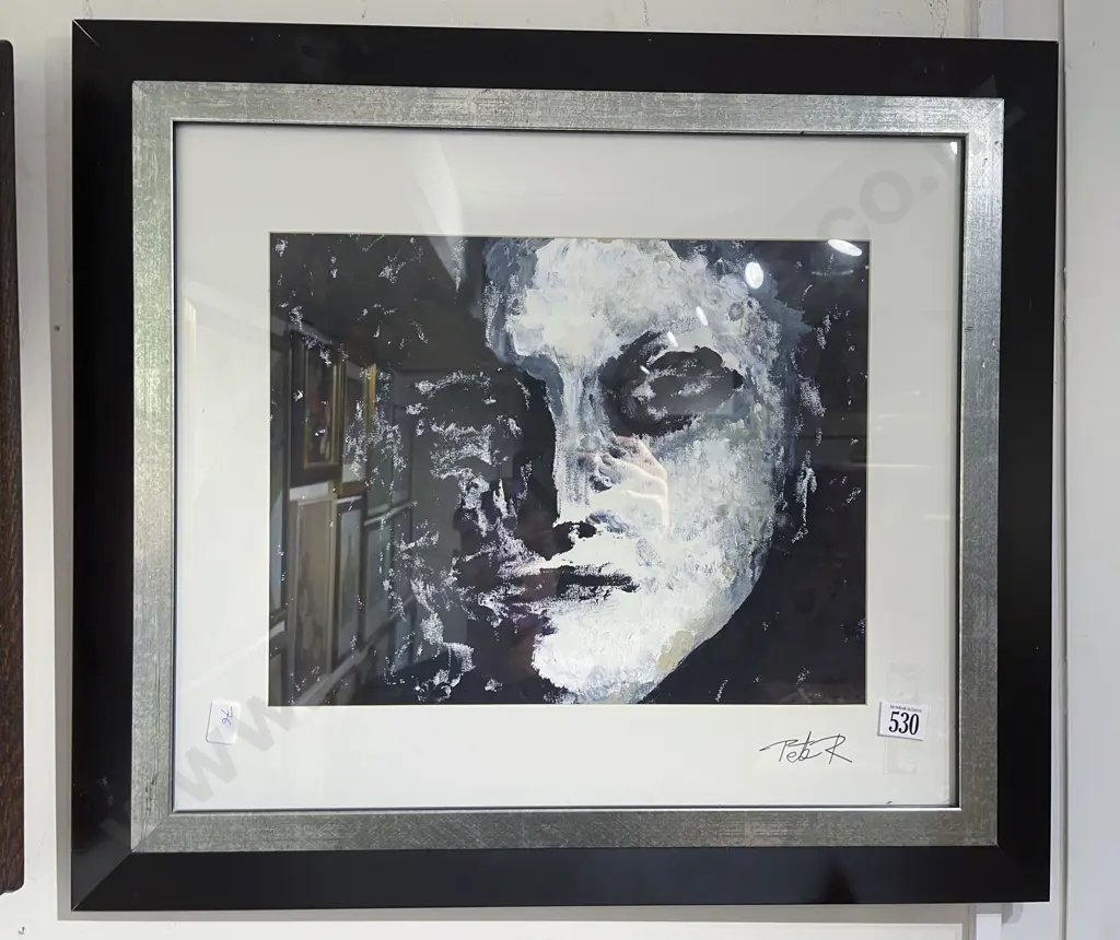 Pete Rickerby - "Lost" - Acrylic on Paper Image 1++