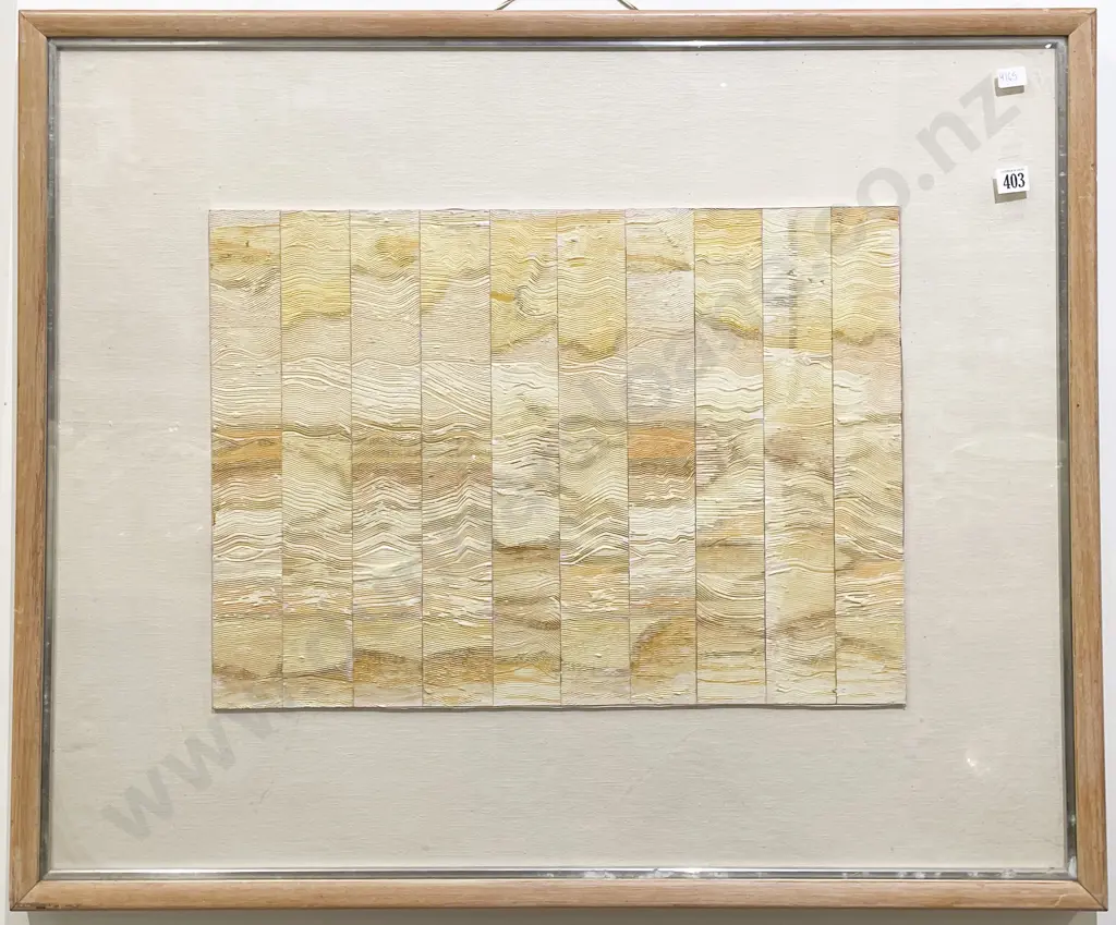 Michael Cox - Sectional Abstract - Mixed Media Image 1++