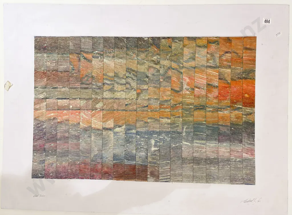 Michael Cox - "Wind Turbo" - Mixed Media on Board (Unframed) Image 1++