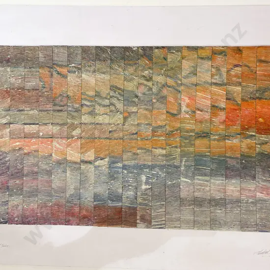 Michael Cox - "Wind Turbo" - Mixed Media on Board (Unframed)