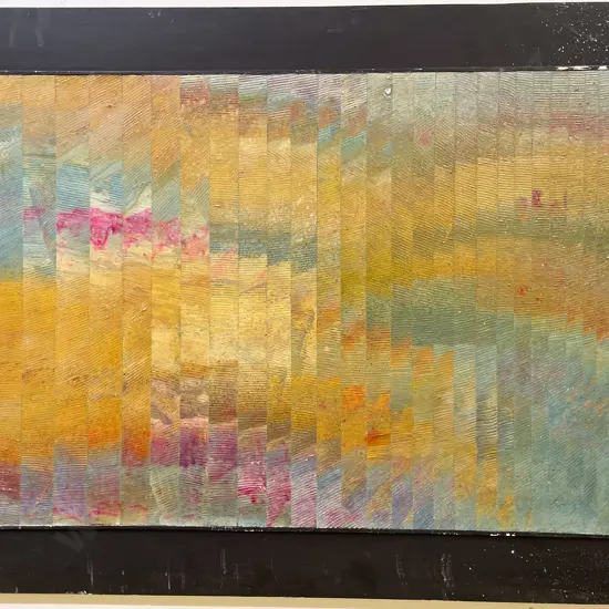 Michael Cox - Untitled - Mixed Media on Board (Unframed)