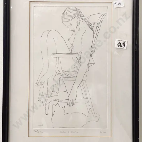 Signed Loma - "Kitten & Kitten" - Ltd Edition 18/75