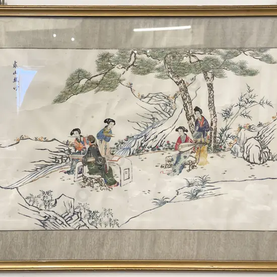 Asian Mixed Media Work