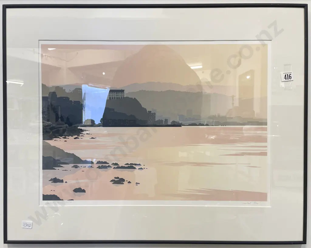 Lawrence Leitch - "Oriental Bay" - Ltd Ed Print 40/120 Image 1++