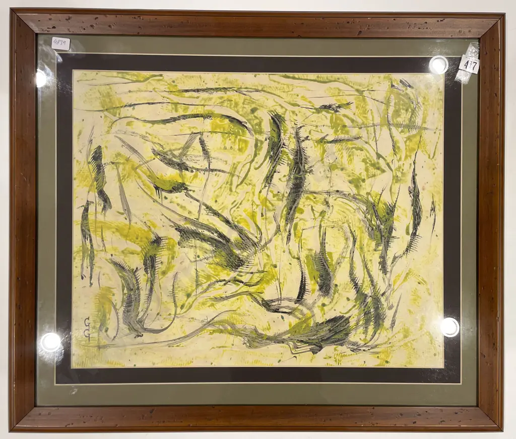 J. R. Gozema - "Bush Fantasy" together with G. Mills Oil Work Image 1++