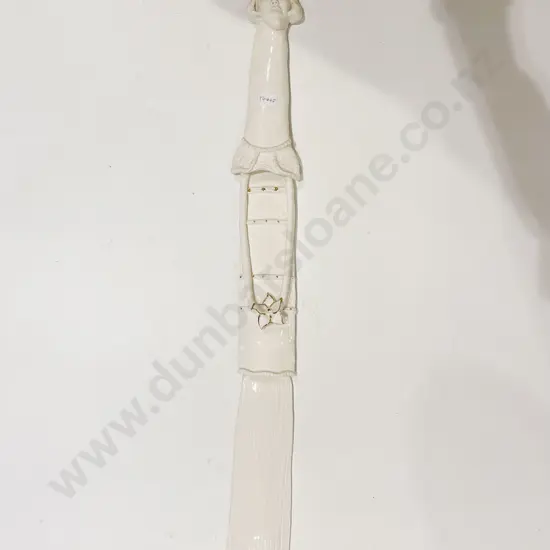 Jocelyn Hendry - "No. 1" - Glazed Sectional Figural Pottery Wall Hanging