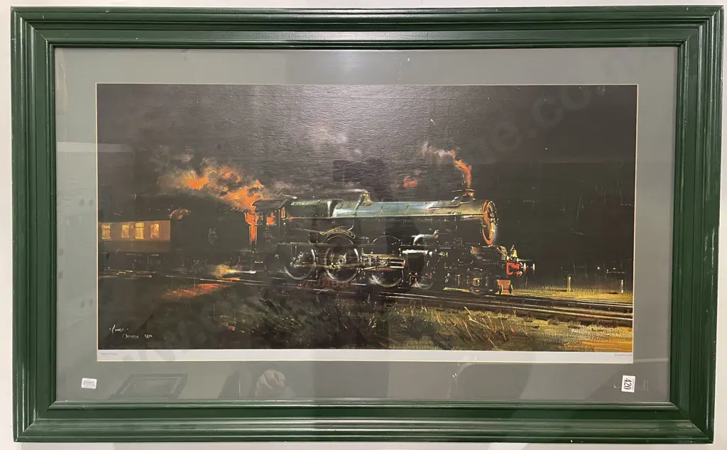 Four Assorted Train Theme Prints Image 1++
