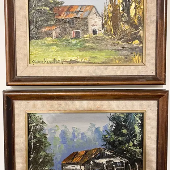 Two Oil Works by Colleen Hamilton