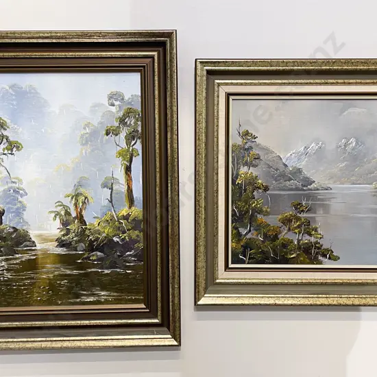 Two Oil Works by Colleen Hamilton