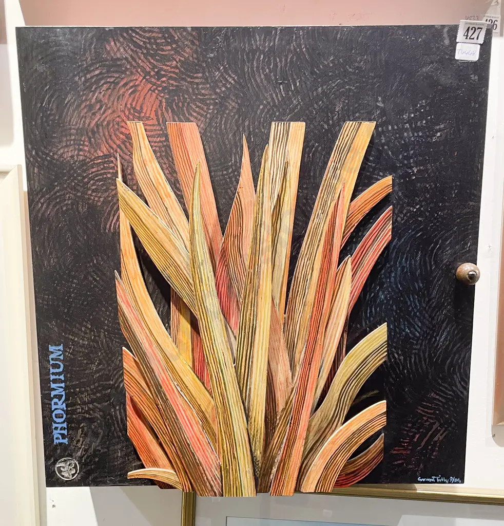 Grant Tilly - "Phormium" - Mixed Media Cabinet Image 1++