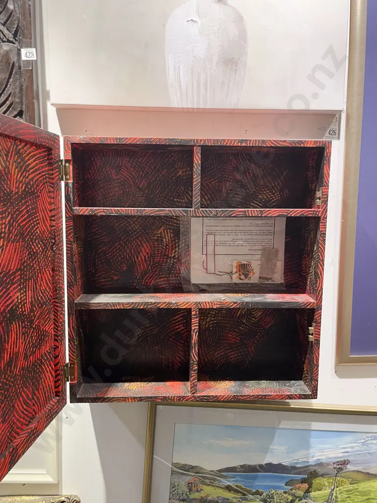 Grant Tilly - "Phormium" - Mixed Media Cabinet Image 1++