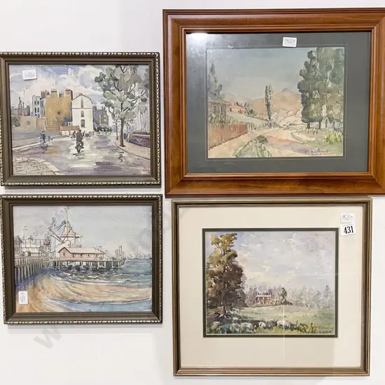 Four Eana B. Jeans Watercolours