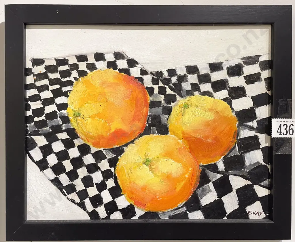Elizabeth Kay - "Oranges" - Oil on Board Image 1++