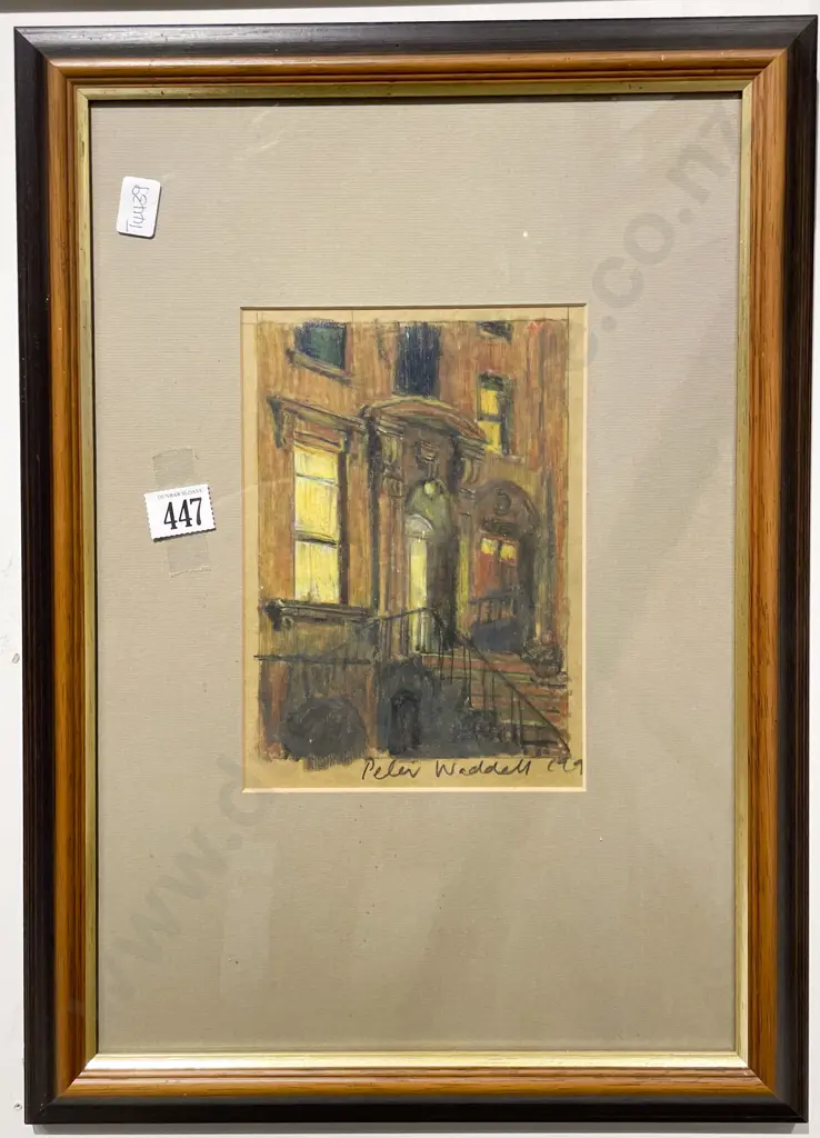 Peter Waddell - Architectural Study - Pastel Image 1++