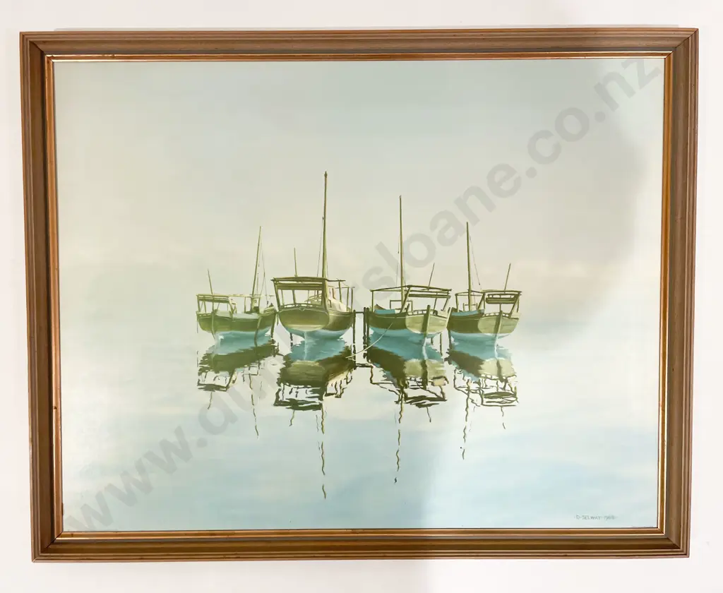 G. W. Jefferson - Rustic English Landscape  - Watercolour together with Print Image 1++