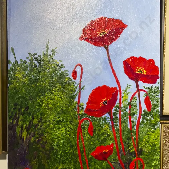 Ilma Mitchell - Floral Study - Acrylic on Canvas