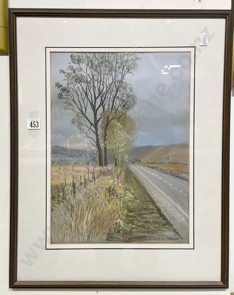 Richard B. Pike - "Winter - Nearly Home" - Pastel Image 1++