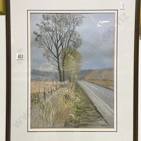 Richard B. Pike - "Winter - Nearly Home" - Pastel