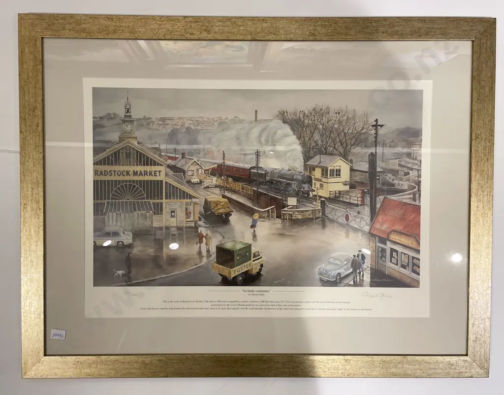 Five Assorted Train Themed Prints Image 1++