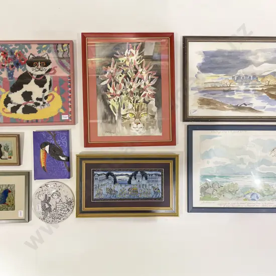 Box of Assorted Prints & Originals