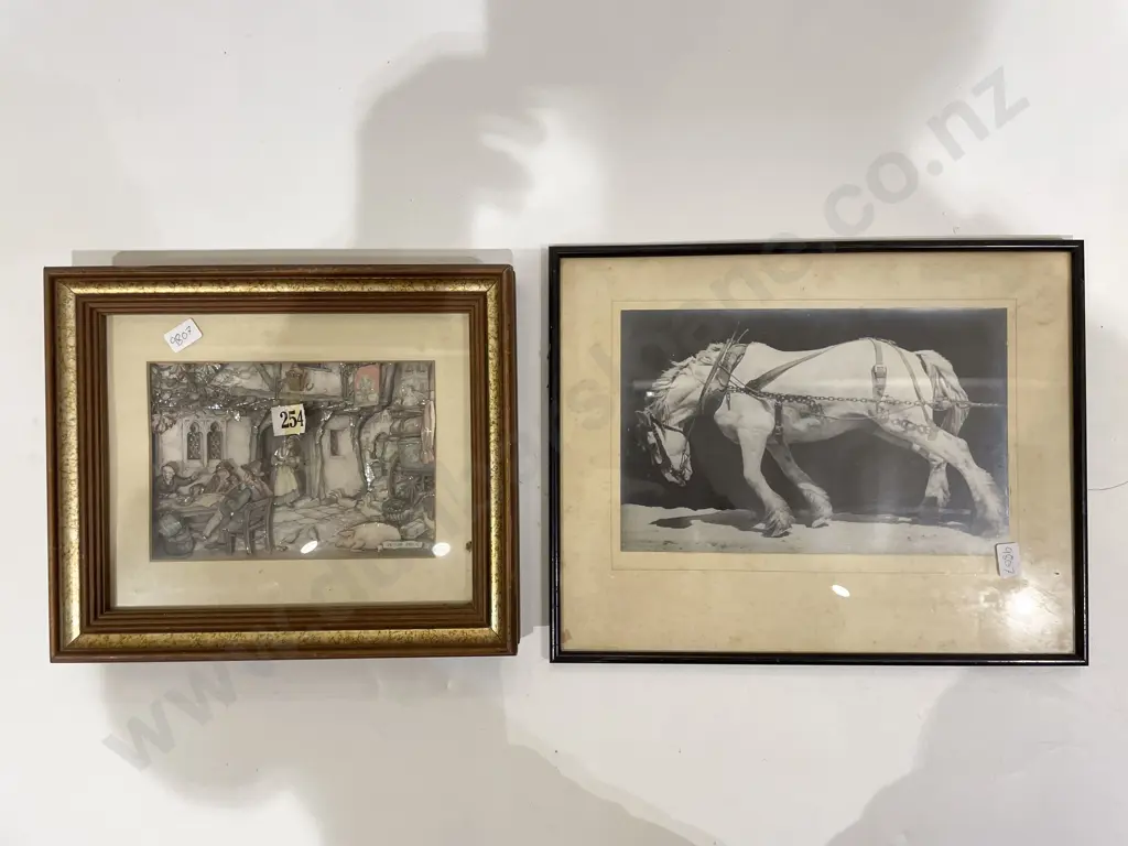 Box of Assorted Artworks Image 1++