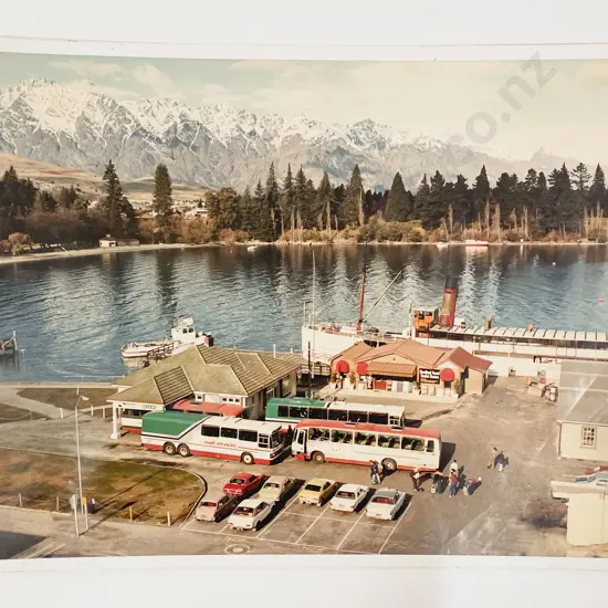 Original NZR Photograph of 1970's Queenstown (Unframed)